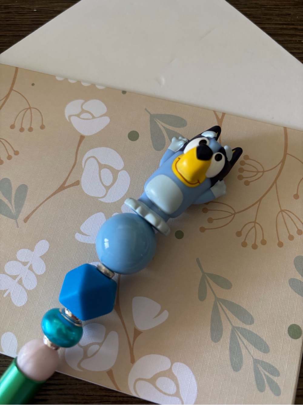 Bluey: Dad Beaded Decorative Handmade Pen